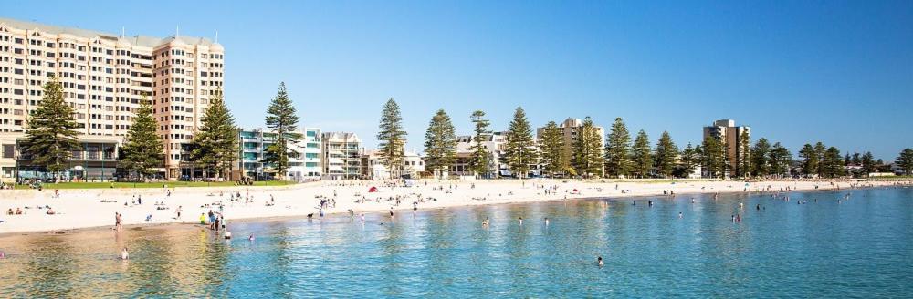Cityviews @ Glenelg * Pool/Beach * Free Parking * Apartment Bagian luar foto